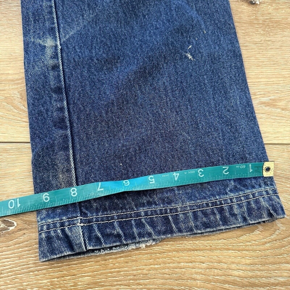 Vintage Fubu Jeans Mens 34 x 33 Wide Leg Baggy Denim Skater Y2K JNCO Cargo‎ - Picture 8 of 16